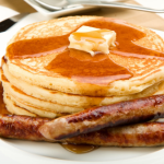 pancake and sausage